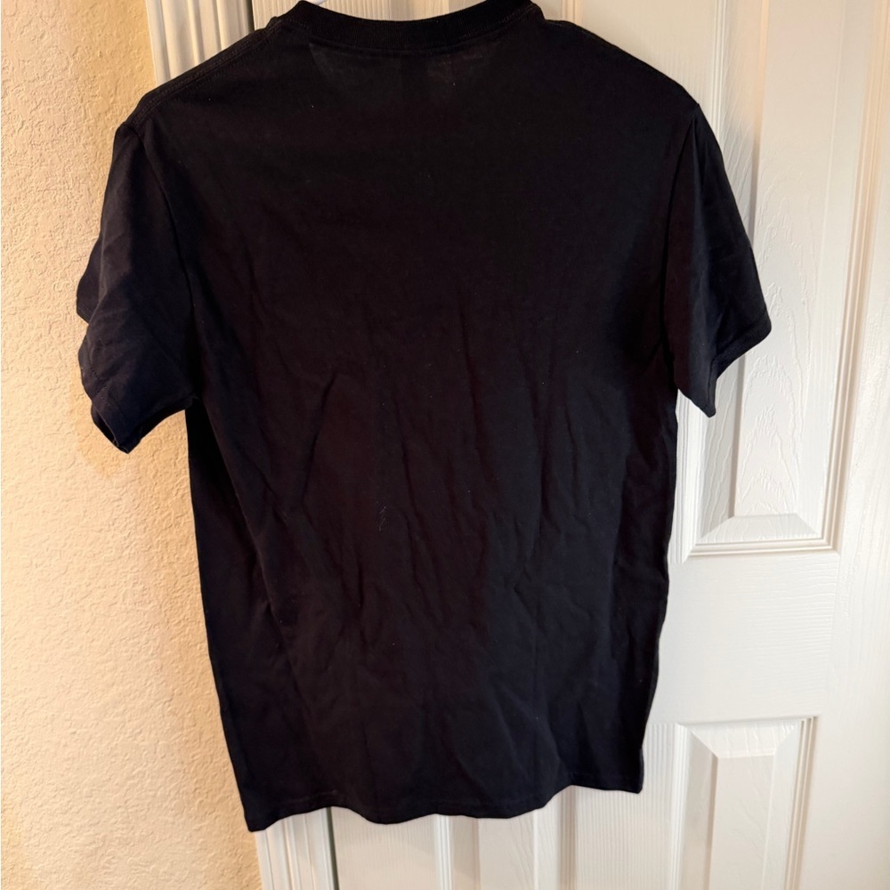 Nike Black Tee with Green Design - Picture 7 of 8